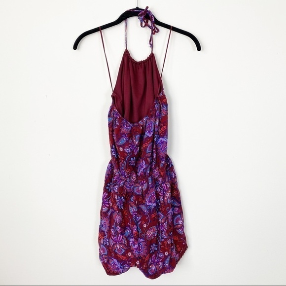 ALTAR’d STATE Floral Bohemian Halter Romper Shorts - Picture 5 of 12